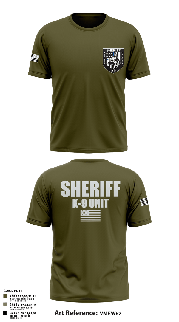 Old School Cotton Feel Shirt, Alexander County Sheriff Office K-9, Police, Teamtime, Team time, sublimation, custom sports apparel, team uniforms, spirit wear, spiritwear, sports uniforms, custom shirts, team store, custom team store, fundraiser sports, apparel fundraiser