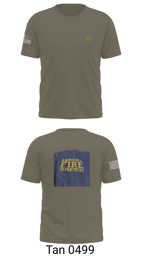 Old School Cotton Feel Shirt, Anmoore Fire Department, Fire Department, Teamtime, Team time, sublimation, custom sports apparel, team uniforms, spirit wear, spiritwear, sports uniforms, custom shirts, team store, custom team store, fundraiser sports, apparel fundraiser