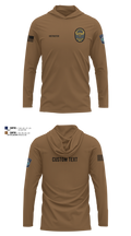 Vinton Police Department Long Sleeve Performance Shirt with hood - 6