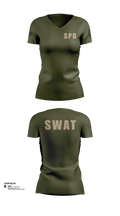 Smyrna SWAT 38156173 Women's Short Sleeve V-neck Shirt - 3