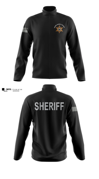 Fleece Jacket, Jefferson County Sheriff SSO, Police, Teamtime, Team time, sublimation, custom sports apparel, team uniforms, spirit wear, spiritwear, sports uniforms, custom shirts, team store, custom team store, fundraiser sports, apparel fundraiser