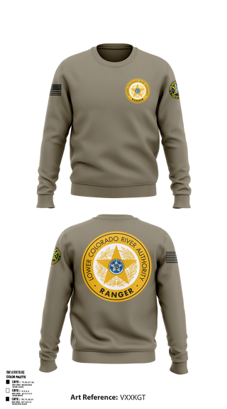 Crew Neck Sweatshirt, Lower Colorado River Authority, Police, Teamtime, Team time, sublimation, custom sports apparel, team uniforms, spirit wear, spiritwear, sports uniforms, custom shirts, team store, custom team store, fundraiser sports, apparel fundraiser