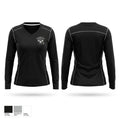 Albert Gallatin Colonials Women's Long Sleeve V-neck Shirt - 1