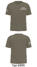 PCSO NARCOTICS 74132634 Short Sleeve Performance Shirt - 10