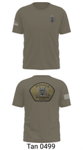 Petersburg Police Department 16327215 Old School Cotton Feel Shirt - 8