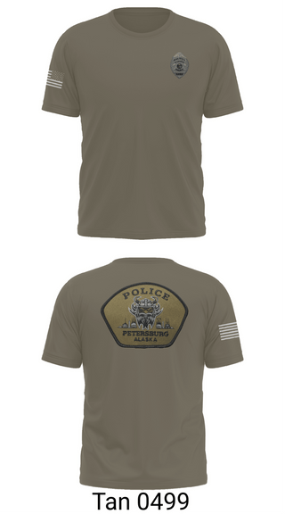 Old School Cotton Feel Shirt, Petersburg Police Department, Police, Teamtime, Team time, sublimation, custom sports apparel, team uniforms, spirit wear, spiritwear, sports uniforms, custom shirts, team store, custom team store, fundraiser sports, apparel fundraiser