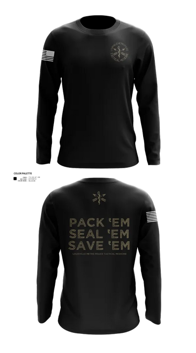 LMPD HSO TRT Long Sleeve Performance Shirt 50