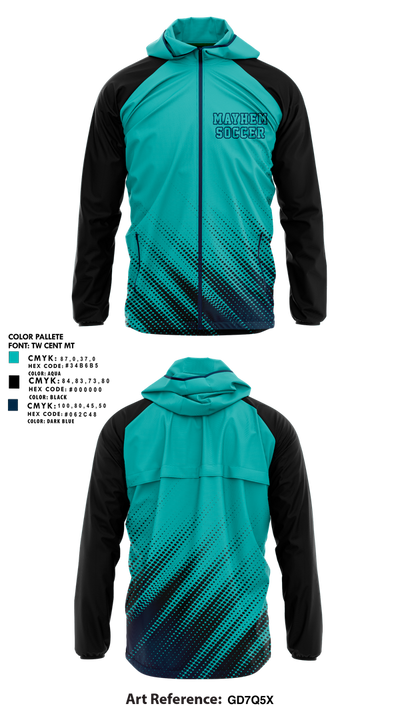 Mayhem 77452719 Windbreaker - 1