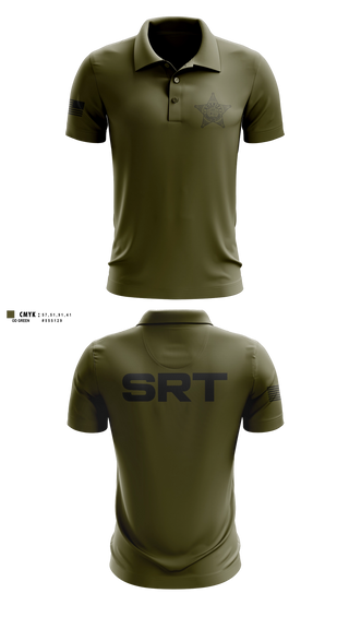 Short Sleeve Performance Polo, Coshocton SRT, Police, Teamtime, Team time, sublimation, custom sports apparel, team uniforms, spirit wear, spiritwear, sports uniforms, custom shirts, team store, custom team store, fundraiser sports, apparel fundraiser