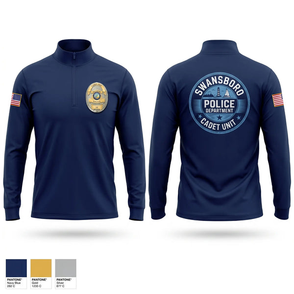 Windbreaker, Swansboro Police cadet unit, Police, Teamtime, Team time, sublimation, custom sports apparel, team uniforms, spirit wear, spiritwear, sports uniforms, custom shirts, team store, custom team store, fundraiser sports, apparel fundraiser