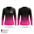 Pittsburgh Ballers 23897996 Women's Long Sleeve V-neck Shirt - 1
