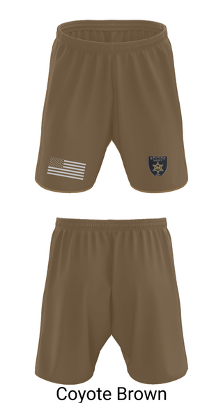 Athletic Shorts With Pockets, Brooke County Sheriff’s Office, , Teamtime, Team time, sublimation, custom sports apparel, team uniforms, spirit wear, spiritwear, sports uniforms, custom shirts, team store, custom team store, fundraiser sports, apparel fundraiser