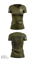 Butler County Sheriff’s Department 87460100 Women's Short Sleeve V-neck Shirt - 22