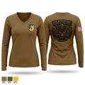 152 mp co 41978723 Women's Long Sleeve V-neck Shirt - 1