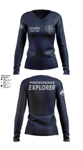 Explorers Women's Long Sleeve V-neck Shirt - 10
