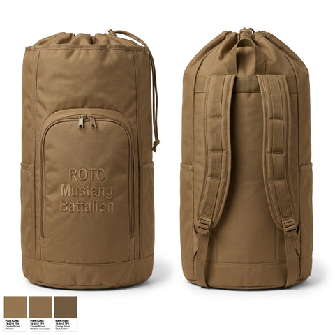 Gear Bag, ROTC Mustang Battalion, Army, Teamtime, Team time, sublimation, custom sports apparel, team uniforms, spirit wear, spiritwear, sports uniforms, custom shirts, team store, custom team store, fundraiser sports, apparel fundraiser