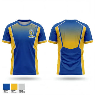 Old School Cotton Feel Shirt, Highland High School Softball, Softball, Teamtime, Team time, sublimation, custom sports apparel, team uniforms, spirit wear, spiritwear, sports uniforms, custom shirts, team store, custom team store, fundraiser sports, apparel fundraiser