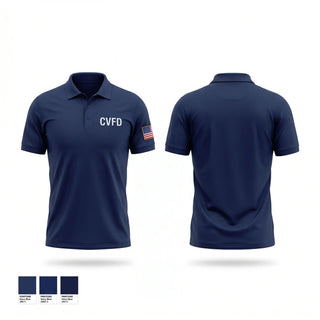 Short Sleeve Performance Polo, CVFD, Fire Department, Teamtime, Team time, sublimation, custom sports apparel, team uniforms, spirit wear, spiritwear, sports uniforms, custom shirts, team store, custom team store, fundraiser sports, apparel fundraiser