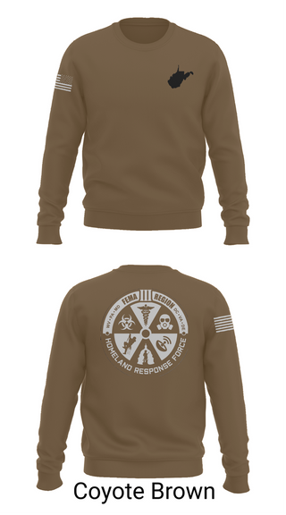 Crew Neck Sweatshirt, Region 3 Homeland Response Force, , Teamtime, Team time, sublimation, custom sports apparel, team uniforms, spirit wear, spiritwear, sports uniforms, custom shirts, team store, custom team store, fundraiser sports, apparel fundraiser