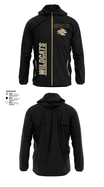 Neosho Wildcats Windbreaker - 3