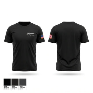 Short Sleeve Performance Shirt, Clintonville Fire Department, Fire Department, Teamtime, Team time, sublimation, custom sports apparel, team uniforms, spirit wear, spiritwear, sports uniforms, custom shirts, team store, custom team store, fundraiser sports, apparel fundraiser