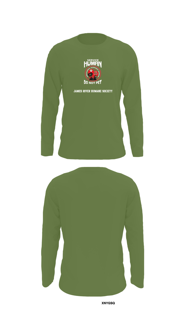 Long Sleeve Performance Shirt, James River Humane Society, , Teamtime, Team time, sublimation, custom sports apparel, team uniforms, spirit wear, spiritwear, sports uniforms, custom shirts, team store, custom team store, fundraiser sports, apparel fundraiser
