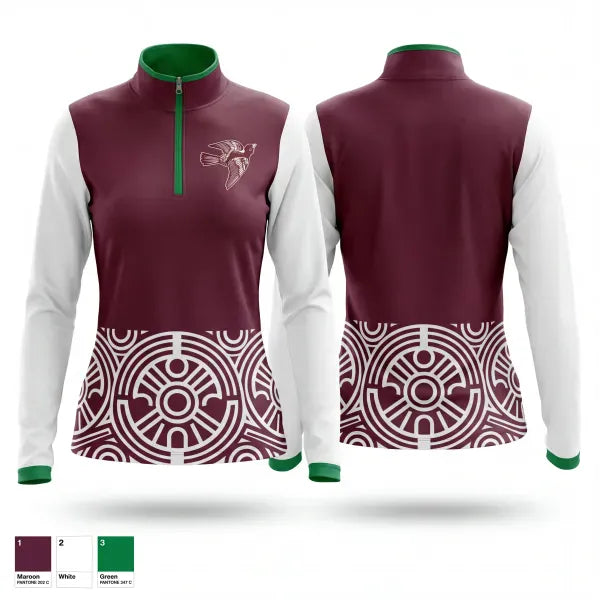 Quarter Zip Jacket, Lady Ricebirds, Women's Basketball, Teamtime, Team time, sublimation, custom sports apparel, team uniforms, spirit wear, spiritwear, sports uniforms, custom shirts, team store, custom team store, fundraiser sports, apparel fundraiser