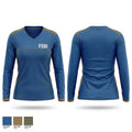 1ST Covington SDA Church Women's Long Sleeve V-neck Shirt - 1