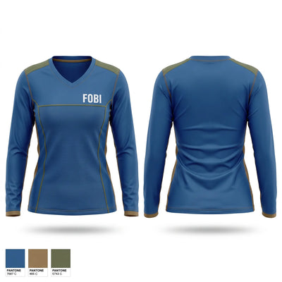 1ST Covington SDA Church Women's Long Sleeve V-neck Shirt - 1