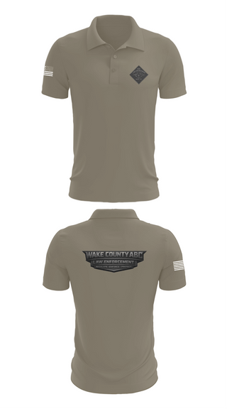 Short Sleeve Performance Polo, Wake County ABC, Police, Teamtime, Team time, sublimation, custom sports apparel, team uniforms, spirit wear, spiritwear, sports uniforms, custom shirts, team store, custom team store, fundraiser sports, apparel fundraiser