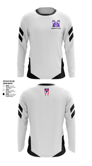 Long Sleeve Performance Shirt, Mount Gilead High School Wrestling, Wrestling, Teamtime, Team time, sublimation, custom sports apparel, team uniforms, spirit wear, spiritwear, sports uniforms, custom shirts, team store, custom team store, fundraiser sports, apparel fundraiser