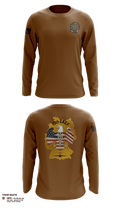 10th Expeditionary Aeromedical Evacuation Flight (10th EAEF/26.1) 21411878 Long Sleeve Performance Shirt - 2