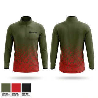 Quarter Zip Jacket, Warriors, Men's Basketball, Teamtime, Team time, sublimation, custom sports apparel, team uniforms, spirit wear, spiritwear, sports uniforms, custom shirts, team store, custom team store, fundraiser sports, apparel fundraiser