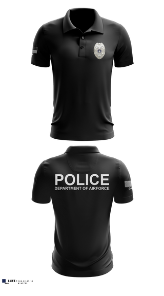 Short Sleeve Performance Polo, DEPARTMENT OF AIRFORCE, Police, Teamtime, Team time, sublimation, custom sports apparel, team uniforms, spirit wear, spiritwear, sports uniforms, custom shirts, team store, custom team store, fundraiser sports, apparel fundraiser