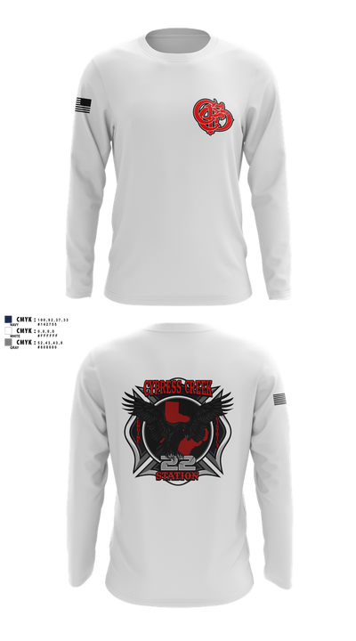 Cy creek fire 22 83530628 Long Sleeve Performance Shirt 3