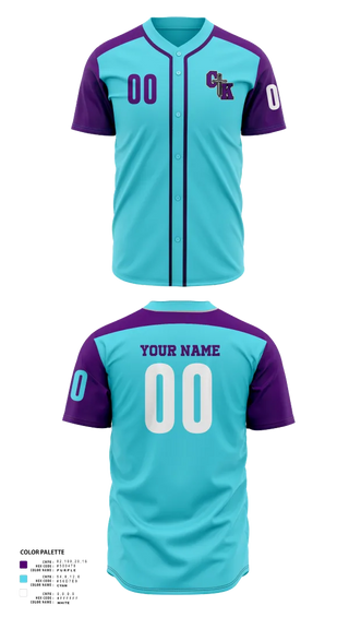 Full Button Baseball Jersey, Columbia Knights Football, , Teamtime, Team time, sublimation, custom sports apparel, team uniforms, spirit wear, spiritwear, sports uniforms, custom shirts, team store, custom team store, fundraiser sports, apparel fundraiser
