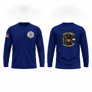 Long Sleeve Performance Shirt, Bexar County ESD 8, Fire Department, Teamtime, Team time, sublimation, custom sports apparel, team uniforms, spirit wear, spiritwear, sports uniforms, custom shirts, team store, custom team store, fundraiser sports, apparel fundraiser