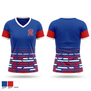 Womens Short Sleeve Vneck Shirt, Throgs Neck Little League, Baseball, Teamtime, Team time, sublimation, custom sports apparel, team uniforms, spirit wear, spiritwear, sports uniforms, custom shirts, team store, custom team store, fundraiser sports, apparel fundraiser