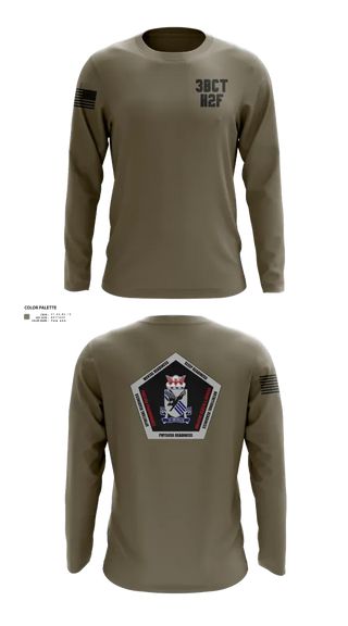 Long Sleeve Performance Shirt, 3BCT H2F, Army, Teamtime, Team time, sublimation, custom sports apparel, team uniforms, spirit wear, spiritwear, sports uniforms, custom shirts, team store, custom team store, fundraiser sports, apparel fundraiser