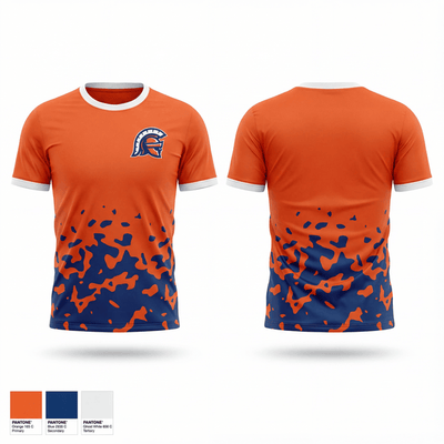 ESM Spartans 67289748 Short Sleeve Performance Shirt - 1
