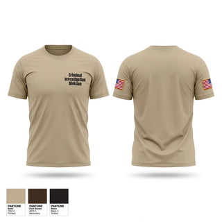 Short Sleeve Performance Shirt, Criminal Investigation Division, Police, Teamtime, Team time, sublimation, custom sports apparel, team uniforms, spirit wear, spiritwear, sports uniforms, custom shirts, team store, custom team store, fundraiser sports, apparel fundraiser