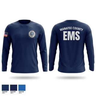 Long Sleeve Performance Shirt, Manatee County EMS, EMS/EMT, Teamtime, Team time, sublimation, custom sports apparel, team uniforms, spirit wear, spiritwear, sports uniforms, custom shirts, team store, custom team store, fundraiser sports, apparel fundraiser