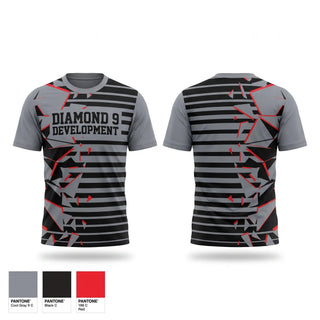 Short Sleeve Performance Shirt, Diamond 9 Development, Baseball, Teamtime, Team time, sublimation, custom sports apparel, team uniforms, spirit wear, spiritwear, sports uniforms, custom shirts, team store, custom team store, fundraiser sports, apparel fundraiser