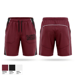 Athletic Shorts With Pockets, Clarion Ambulance Service, EMS/EMT, Teamtime, Team time, sublimation, custom sports apparel, team uniforms, spirit wear, spiritwear, sports uniforms, custom shirts, team store, custom team store, fundraiser sports, apparel fundraiser