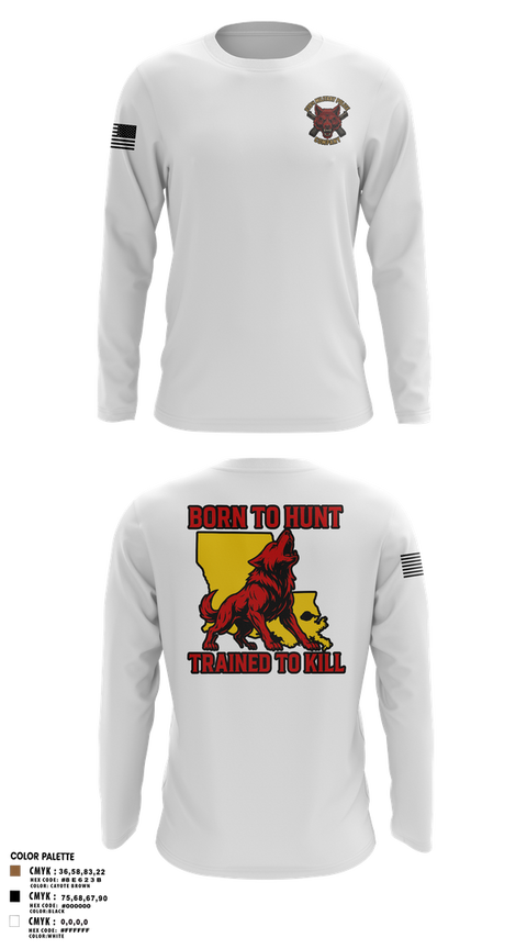 Long Sleeve Performance Shirt, 239th Military Police Company, , Teamtime, Team time, sublimation, custom sports apparel, team uniforms, spirit wear, spiritwear, sports uniforms, custom shirts, team store, custom team store, fundraiser sports, apparel fundraiser