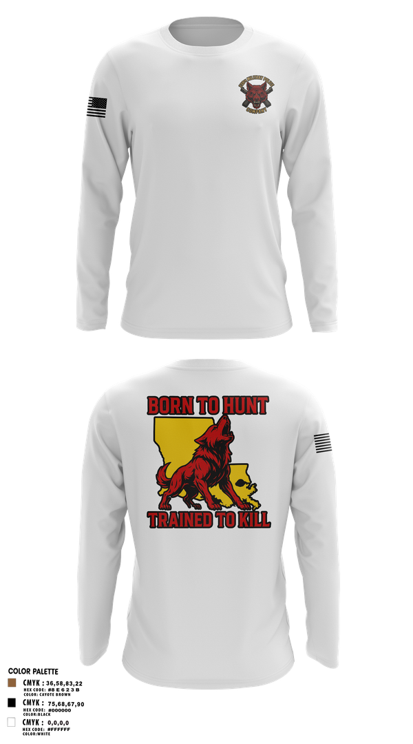 Long Sleeve Performance Shirt, 239th Military Police Company, , Teamtime, Team time, sublimation, custom sports apparel, team uniforms, spirit wear, spiritwear, sports uniforms, custom shirts, team store, custom team store, fundraiser sports, apparel fundraiser