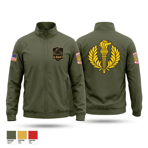 Windbreaker, US Army JROTC Robotics, Army, Teamtime, Team time, sublimation, custom sports apparel, team uniforms, spirit wear, spiritwear, sports uniforms, custom shirts, team store, custom team store, fundraiser sports, apparel fundraiser