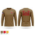 212th Engineer Company Long Sleeve Performance Shirt - 1