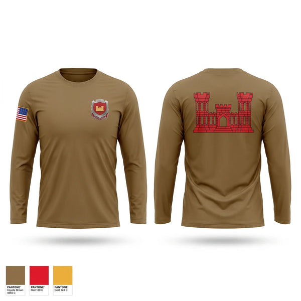 Long Sleeve Performance Shirt, 212th Engineer Company, National Guard, Teamtime, Team time, sublimation, custom sports apparel, team uniforms, spirit wear, spiritwear, sports uniforms, custom shirts, team store, custom team store, fundraiser sports, apparel fundraiser