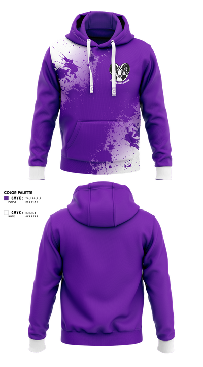 Deering Rams Soccer 79639687 Hoodie - 1